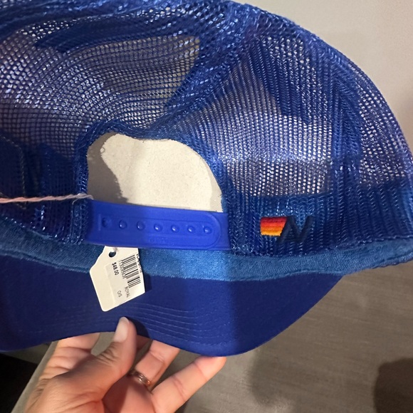 aviator nation royal bolt hat, NWT